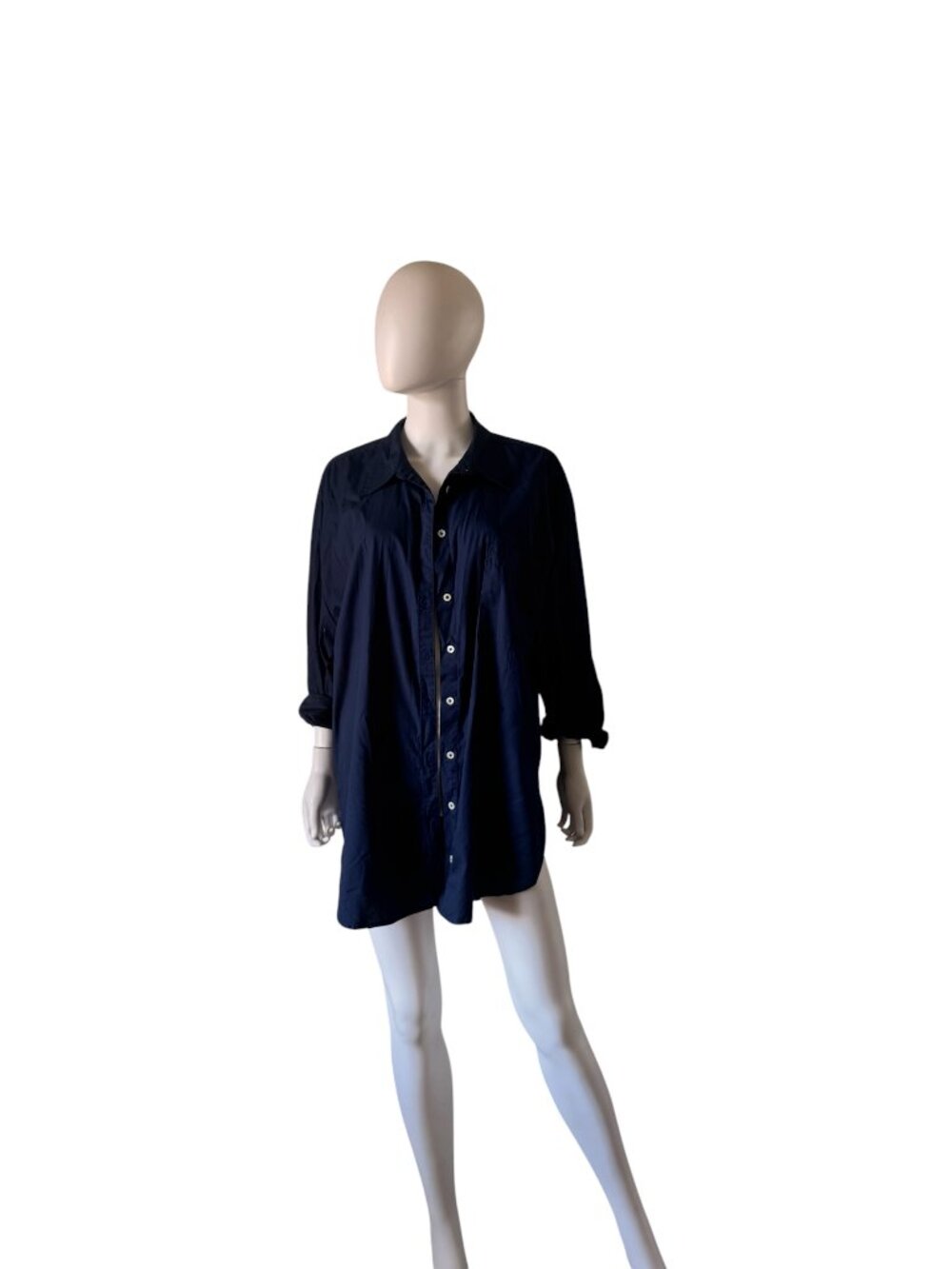 Maeve Anthropologie The Bennet Buttondown Shirt Blue XL